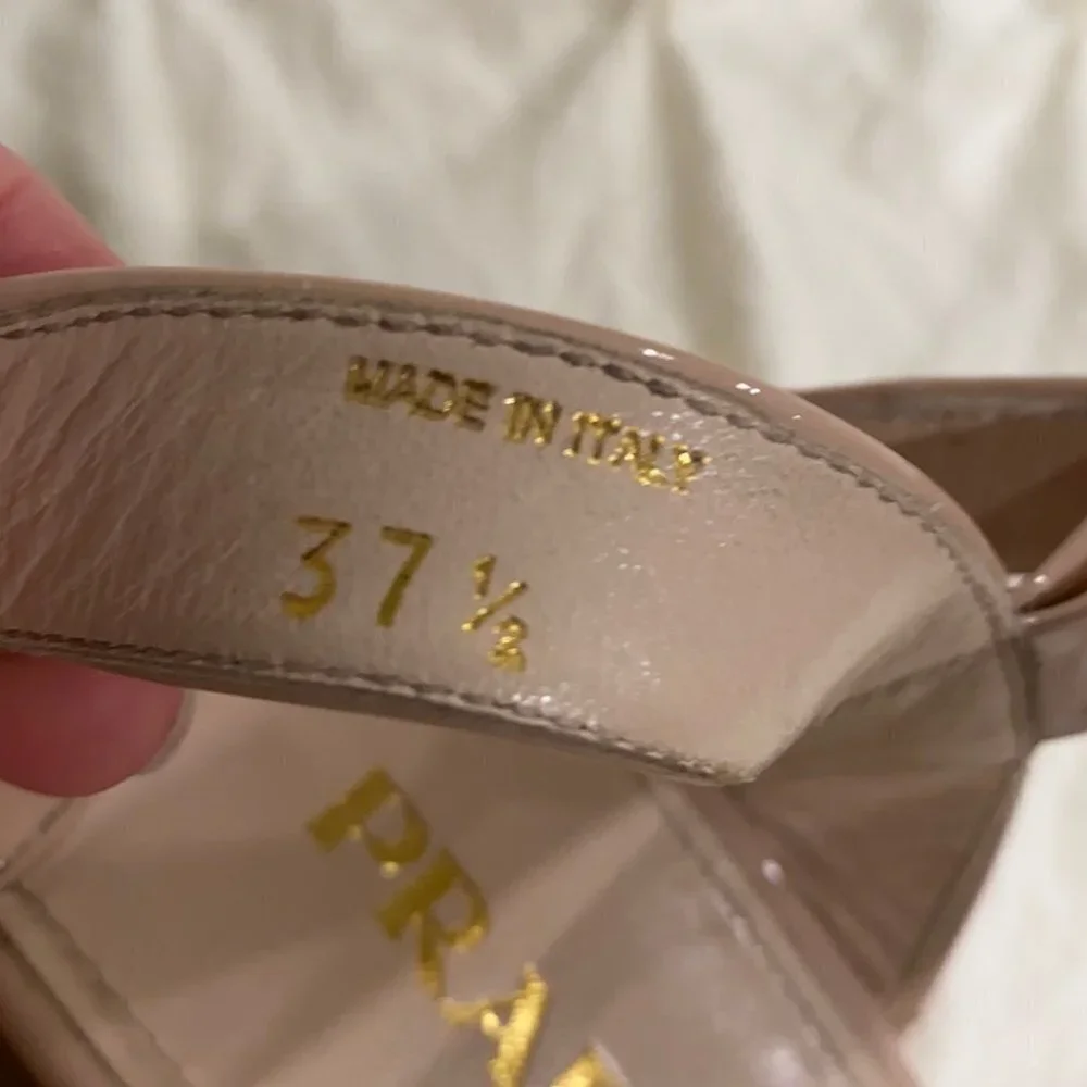 Prada nude adjustable
